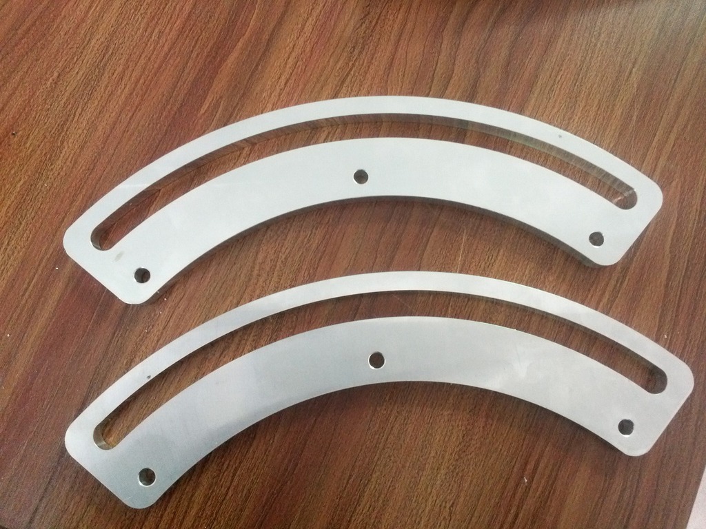 CNC machined plate for cameras