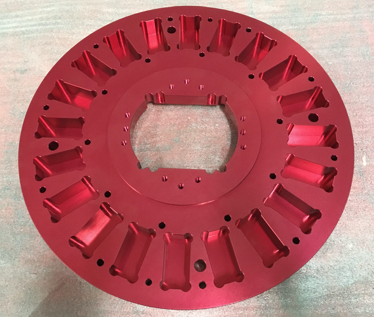 CNC machined wheel insert part