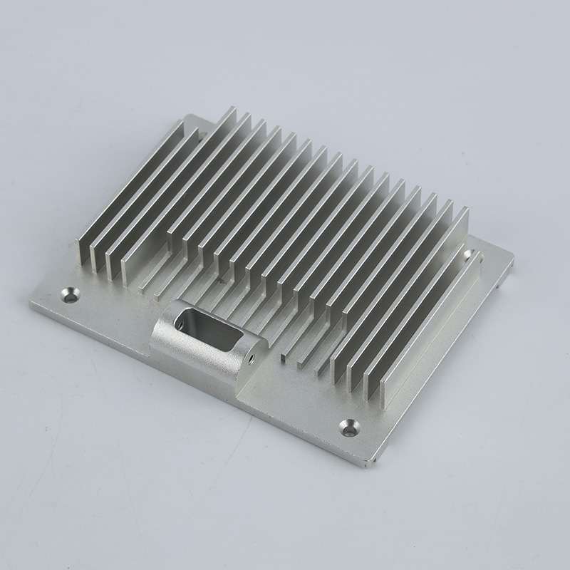 CNC machined heat sink part for electrical motors