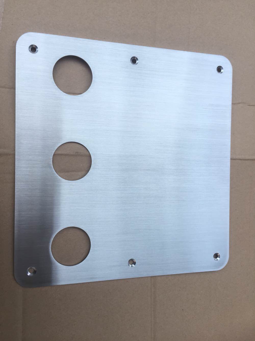 Custom make License Plate Cover Frame Polished Stainless Steel